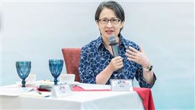 蕭美琴出席媒體茶敘（圖／總統府提供）