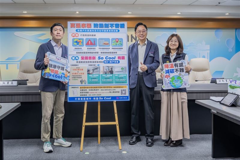 桃園市長張善政今日上午主持市政會議。圖：智發會提供。（圖／桃園電子報提供）
