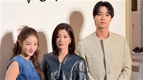 王淨、賈靜雯、施柏宇出席精品活動。（圖／記者王培驊攝影）