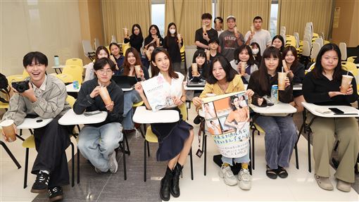 從模特兒變創業家　PS女孩貴貴回母校分享