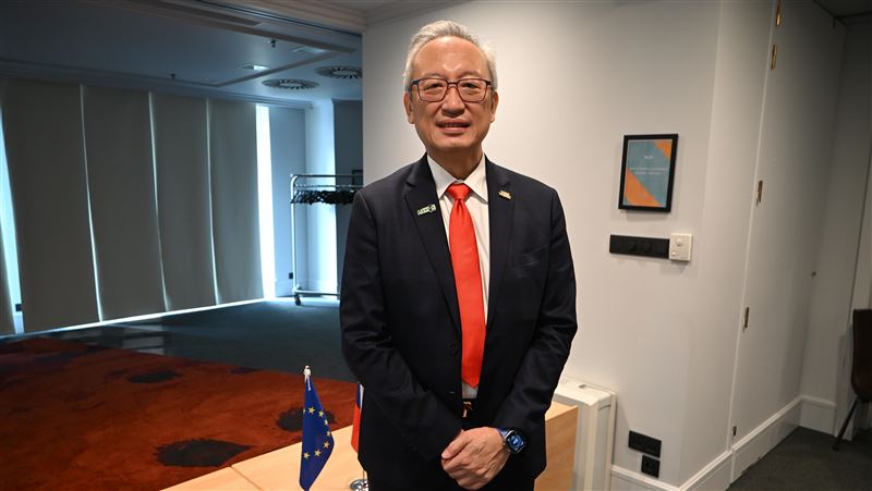 吳志中歐媒專訪 示警中國攻台影響全球