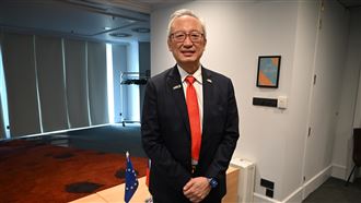 吳志中歐媒專訪　示警中國攻台影響全球