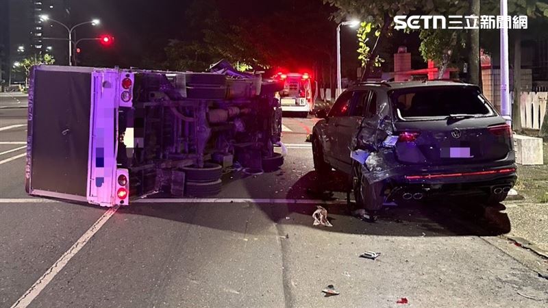 運將自撞翻車「拒毒測」自曝疏忽1事釀禍