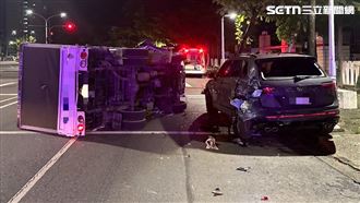 運將自撞翻車「拒毒測」自曝疏忽1事釀禍