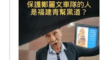 鄭麗文講座外疑中國黑幫駐守　學者揭這事