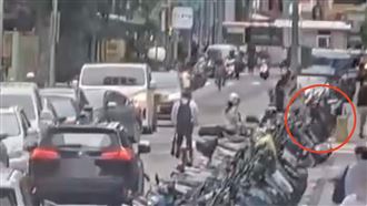 北市大安撞倒機車！塞現金＋紙條仍算肇逃