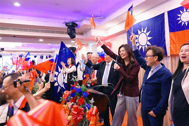 國民黨主席鄭麗文的訪美行程還在進行。(圖/翻攝自鄭麗文臉書)