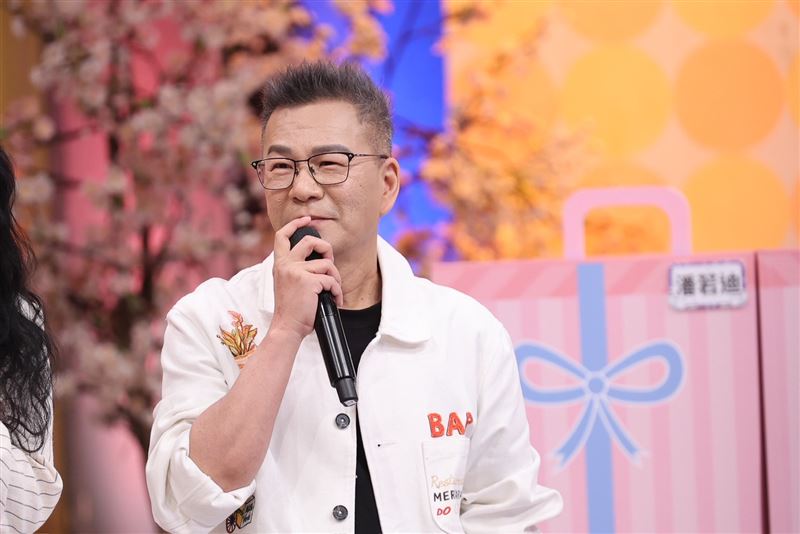 沈玉琳今天回鍋主持。(圖/記者鄭孟晃攝影)