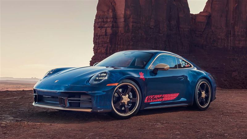 胡迪版保時捷911 Carrera T。（圖／翻攝Porsche網站）