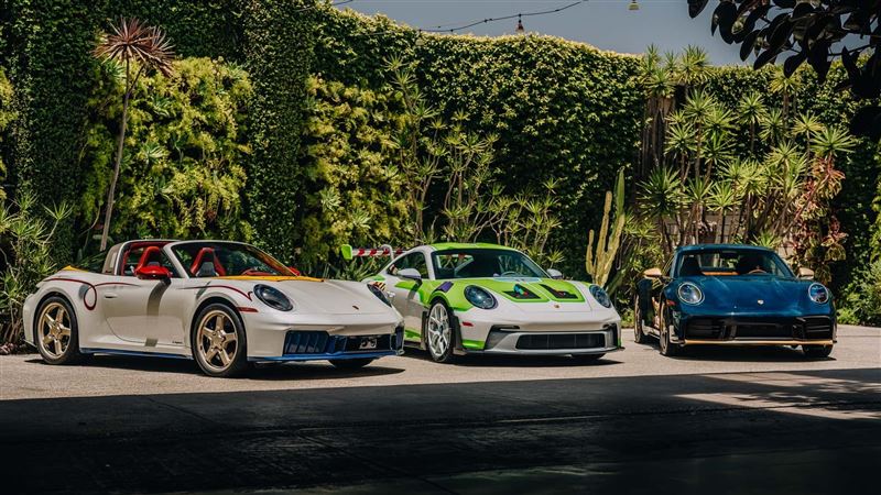 保時捷《玩具總動員》特製車。（圖／翻攝Porsche網站）