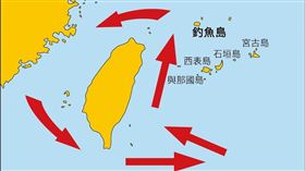 中國多個部門以聯合執法名義干擾台灣東部海域。（圖／翻攝自福建海事局）