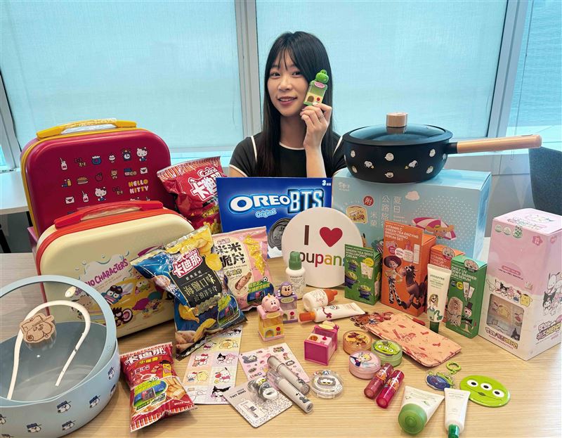 Coupang酷澎在台灣積極拓展線上零售業務，吸引國際與本土品牌聯名新品上架。（圖／品牌業者提供）