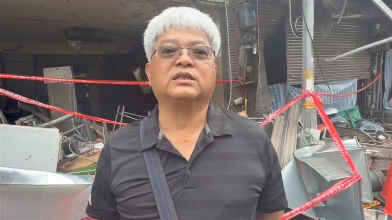 便當店桶裝瓦斯外洩釀氣爆?業者說話了