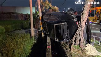 梧棲自撞車禍2人爆頭慘死　車內搜出K他命