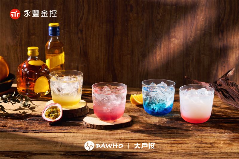 四大投資人格對應4種風味調飲。（圖／品牌業者提供）