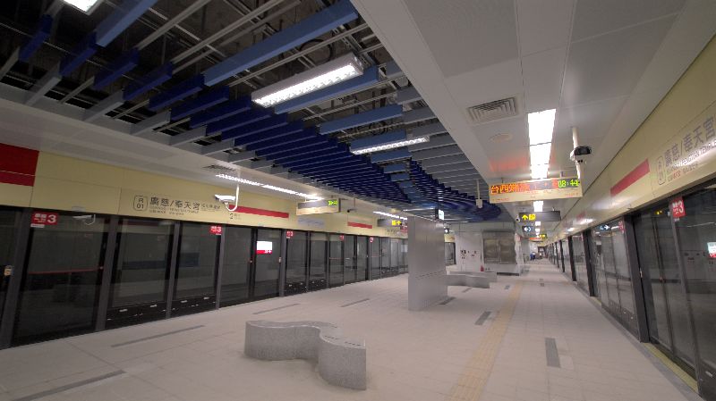 廣慈奉天宮站將通車 她:消防安檢還沒過