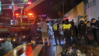剛領藥等紅燈遇死劫　斷肢卡毒蟲車下