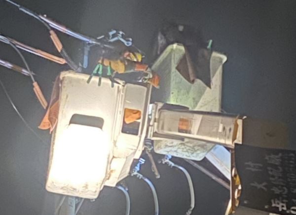 彰化市泰和路、金馬路一帶，11日晚間因小鳥誤觸跳電導致大規模停電5小時。（圖／台電提供）