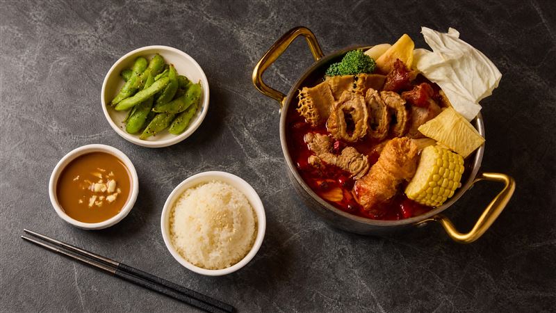 老四川餐飲集團全新個人鍋品牌「饗壹鍋」。(圖／老四川餐飲集團提供）