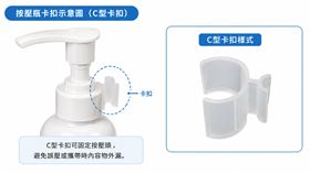 按壓瓶的防漏卡扣其實有很多功用。（示意圖／AI生成）