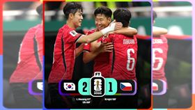 韓國世足賽首戰逆轉勝捷克。（圖／翻攝自FIFA World Cup推特）