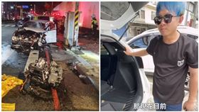 張紘愷,毒駕,賣車,路人,桃園（圖／翻攝自臉書）