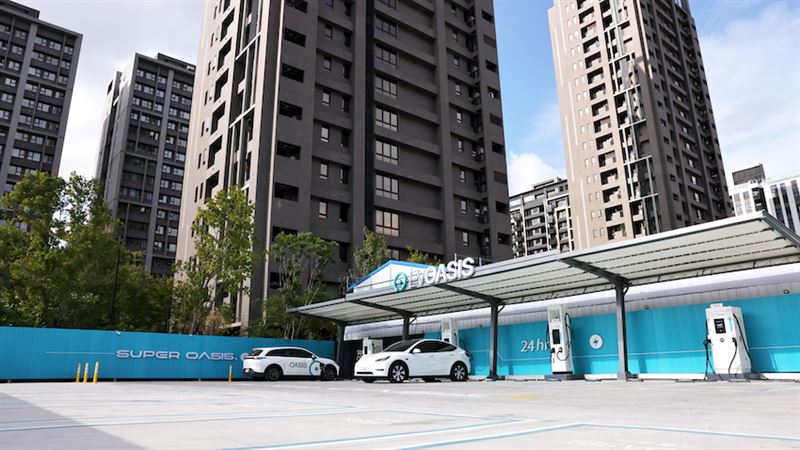 EVOASIS深化雙北重點區域快充布局，讓車主享有更多站點選擇與更有感優惠。（圖／EVOASIS提供）