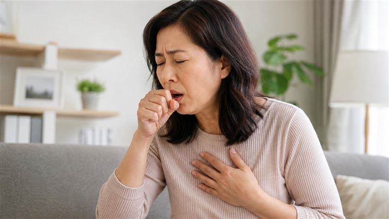 女子咳嗽30年就醫檢查驚見「多長一塊肺」
