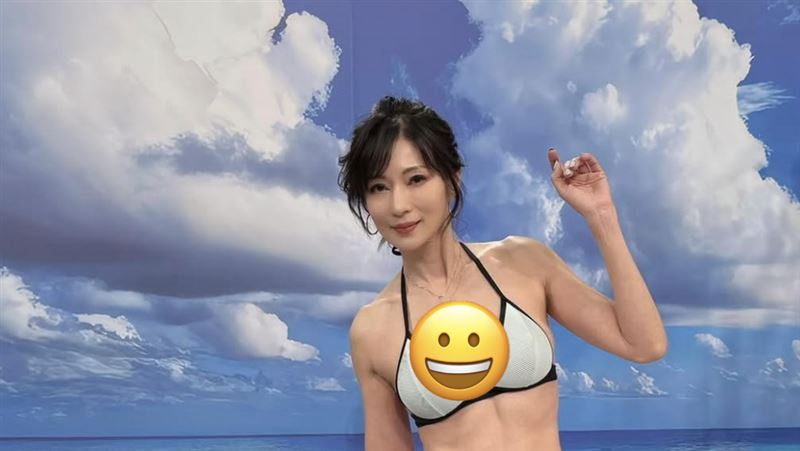 55歲溫翠蘋穿比基尼解放真實身材 網看呆