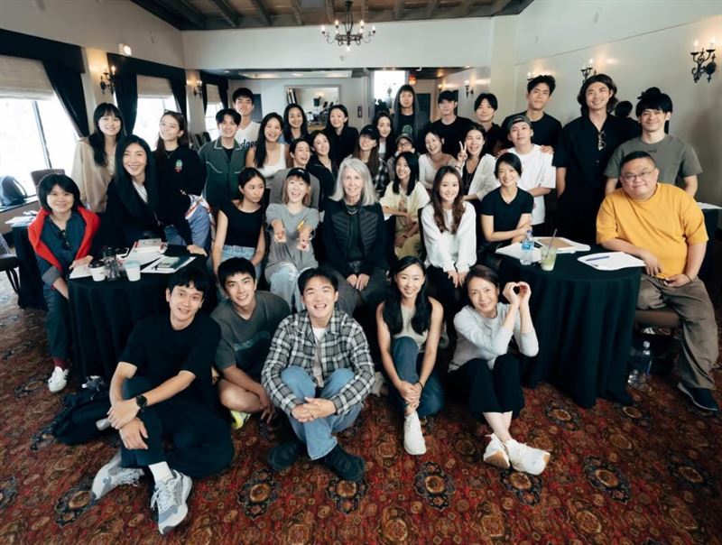 不僅王柏傑、柯佳嬿，像是劉冠廷、楊謹華等知名演員也參加金馬海外工作坊，遠赴好萊塢上表演課。（圖／翻攝自王柏傑IG）