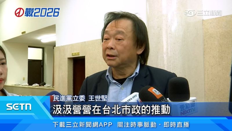 民進黨立委王世堅出面說明