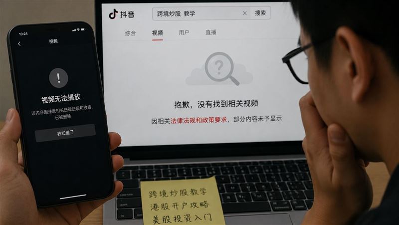 抖音下架1500則炒股片 專家曝中共意圖