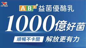 AB優酪乳推出全新高機能規格「AB+益菌優酪乳」，主打「1000億活菌＋膳食纖維」雙效配方。（圖／業者提供）