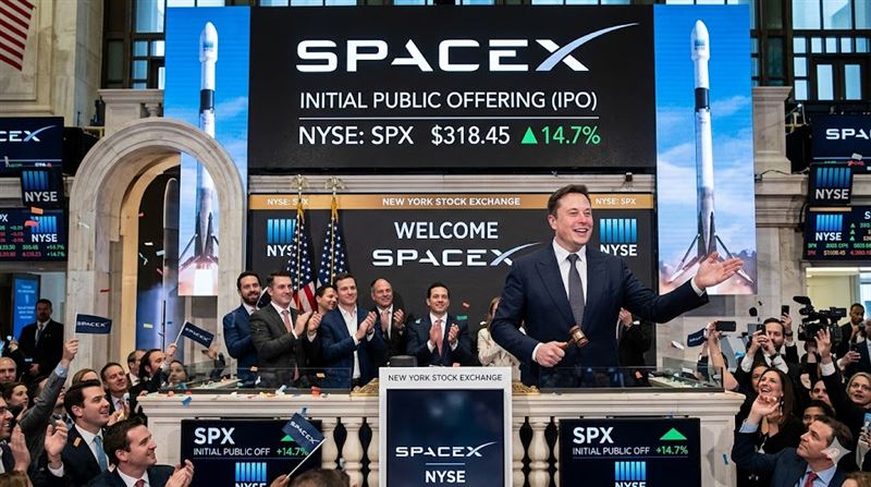 SpaceX上市開盤價!較IPO大幅溢價29%