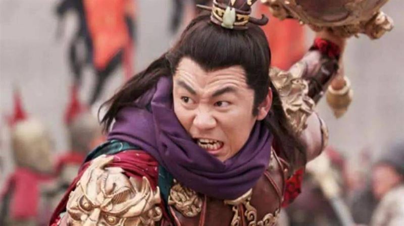 李元霸的影視作品形象。(圖/翻攝自微博)