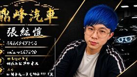 毒蟲張紘愷擔任二手車業務，11日晚間毒駕撞死2路人，他自己也不治身亡。（圖／翻攝畫面）