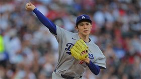佐佐木朗希先發4.1局失7分。（圖／美聯社／達志影像）