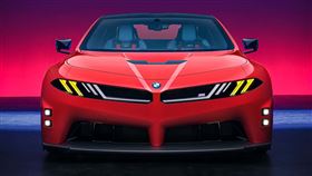 BMW M Concept Neue Klasse概念車。（圖／翻攝BMW網站）