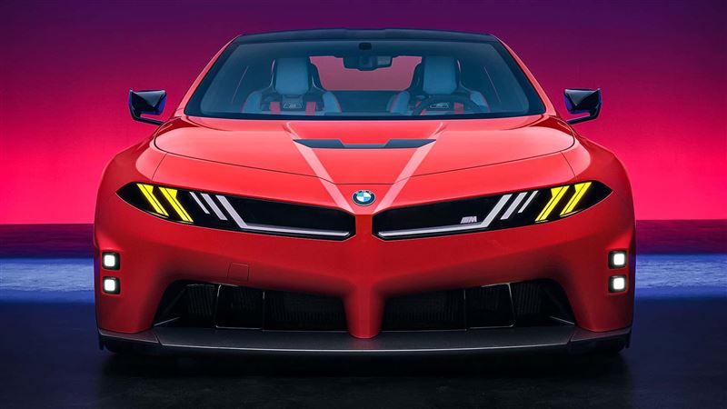 BMW M Concept Neue Klasse概念車。（圖／翻攝BMW網站）