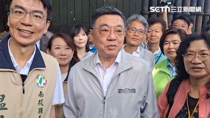 蔣萬安喊廢除監察院,卓榮泰表示,希望蔣市長多談談市政(圖/翻攝畫面)