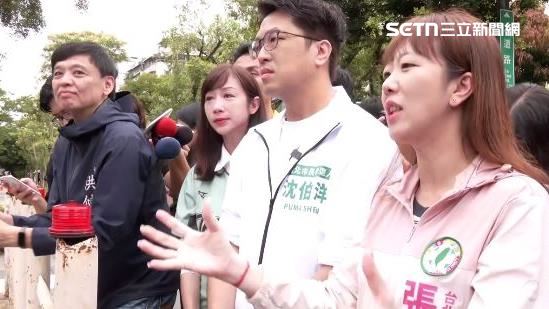 信義線東延爆安檢沒過!沈伯洋到場關心
