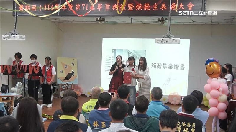 舞鶴國小「專屬畢典」 畢業生獨拿11獎