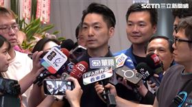 蔣萬安受訪時表示，自己明天要去新加坡，台北市是台灣第一個獲得李光耀城市獎殊榮的城市，這不就是市政建設的成果？（圖／翻攝畫面）