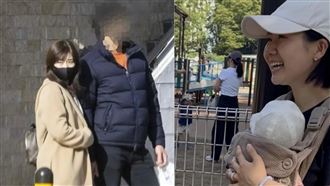 福原愛手抱第3胎　被讚「比在台灣幸福」