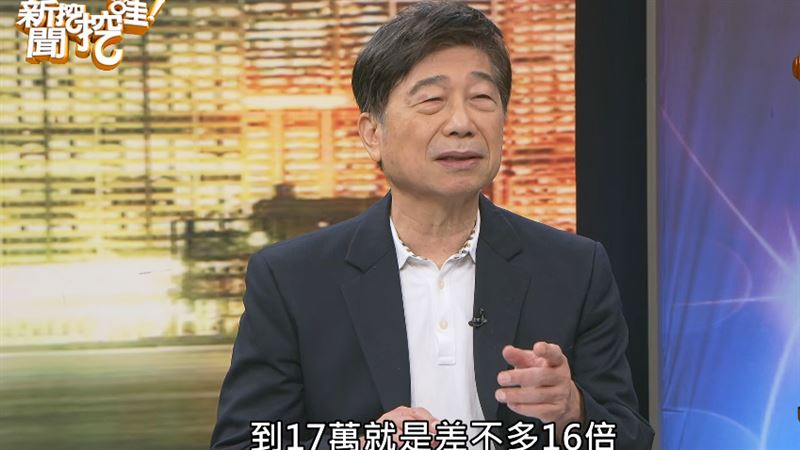 醫師張明志提及傅子純病情。(圖/翻攝自YT @新聞挖挖哇)