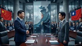 中國妄稱在島鏈內海域「執法」，我國安官員揭露國際法真相，曝其根本沒有法律基礎！（圖／Gemini製圖）
