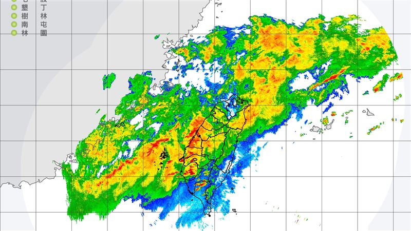 新/大雷雨襲5地!9縣市大雨特報下到入夜