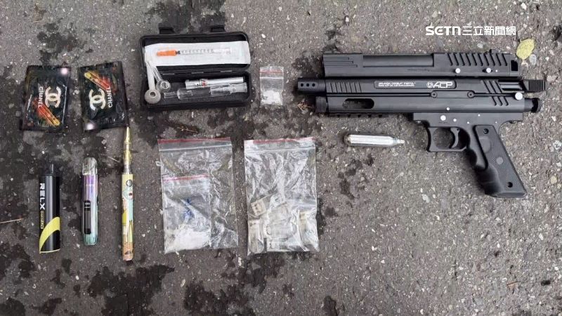 警方查獲不少違禁品