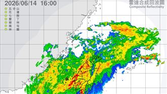 新／10縣市大雨特報　一路下到晚上