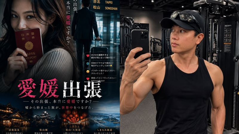 全網抓偷情尪!愛媛市議員神操作宣傳觀光